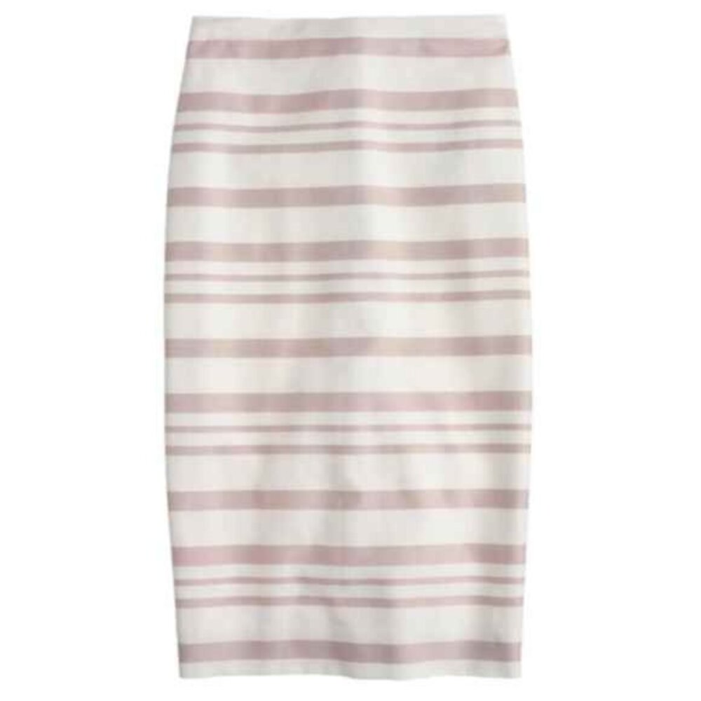 Jcrew Striped Pencil Skirt, NWT, size 8